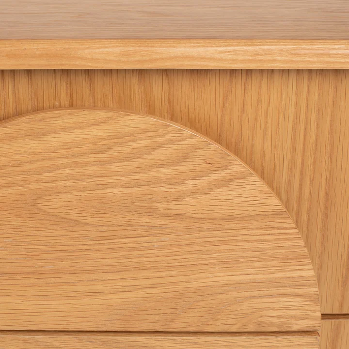 Zuiver - Groove Nachtkastje, eiken