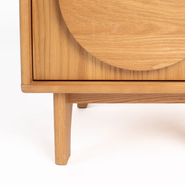 Zuiver - Groove Nachtkastje, eiken