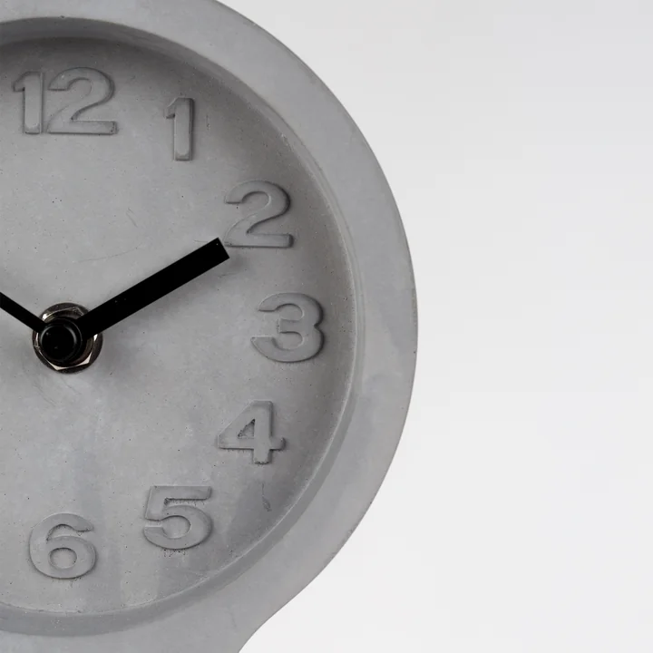 Zuiver - Pendulum Time Tafelklok, betongrijs