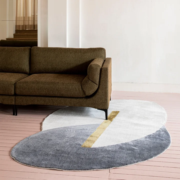 Zuiver - Phila Tapijt, 160 x 257 cm, blauw