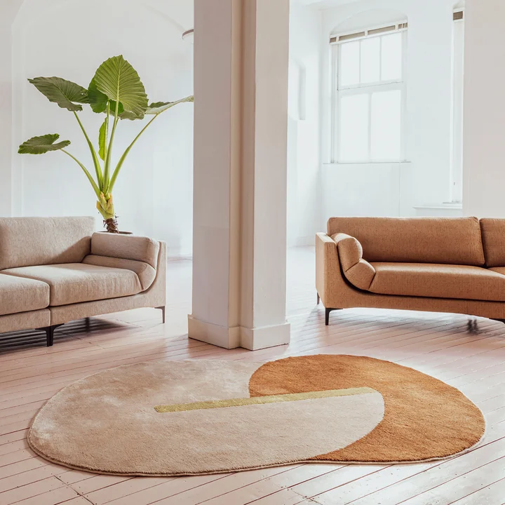 Zuiver - Phila Vloerkleed, 160 x 257 cm, Terra