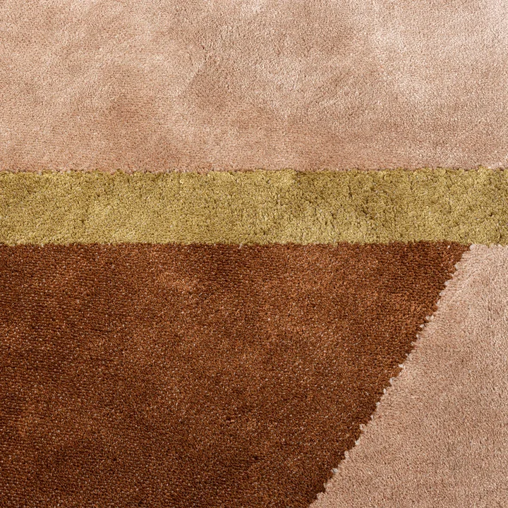 Zuiver - Phila Vloerkleed, 160 x 257 cm, Terra