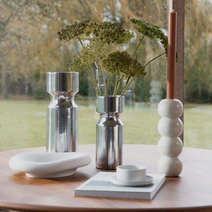 Zuiver - Rome Kandelaar, wit marmer