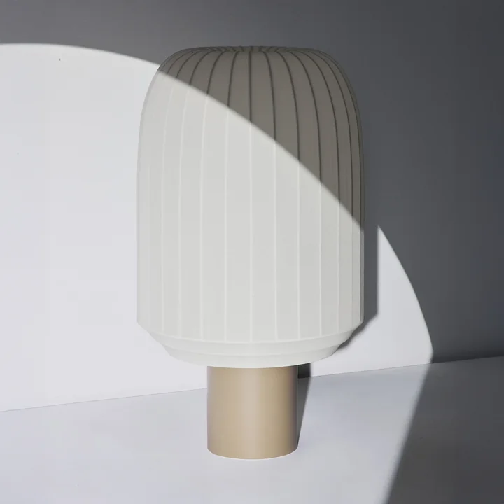 Northern - Staande lamp Tradition, Ø 39 cm / H 70 cm, offwhite / grijs-beige