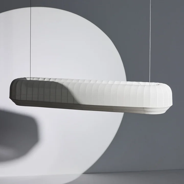 Northern - LED hanglamp Tradition, lineair, L 120 cm, gebroken wit