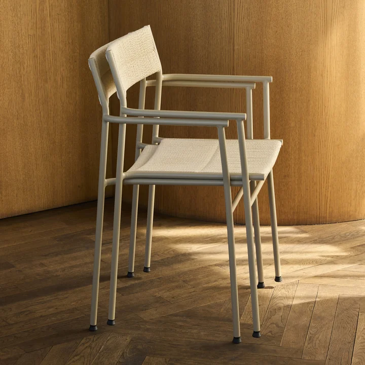 Northern - Vev fauteuil, grijs beige / naturel