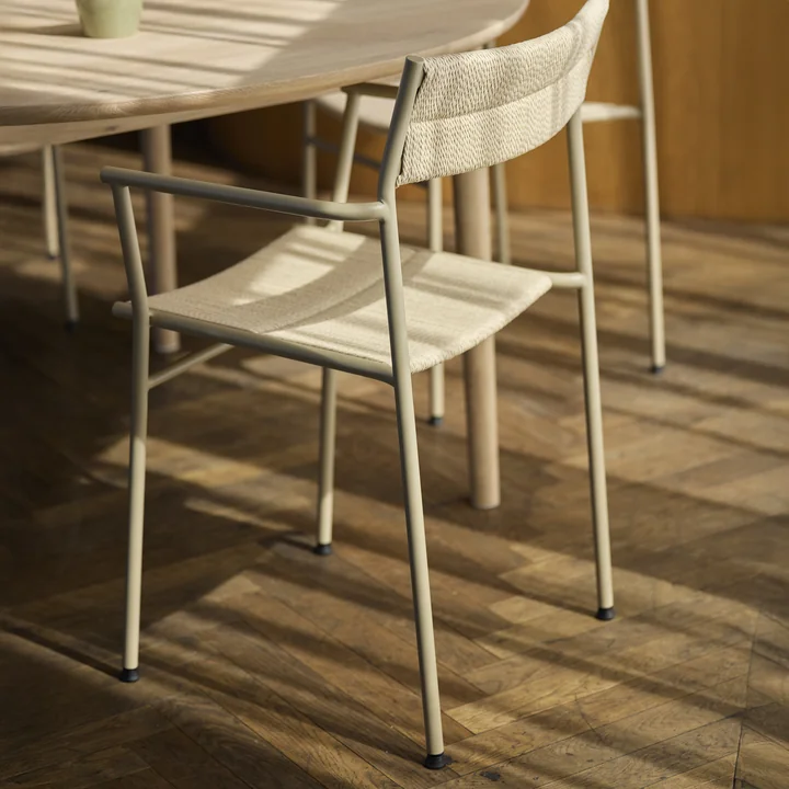 Northern - Vev fauteuil, grijs beige / naturel