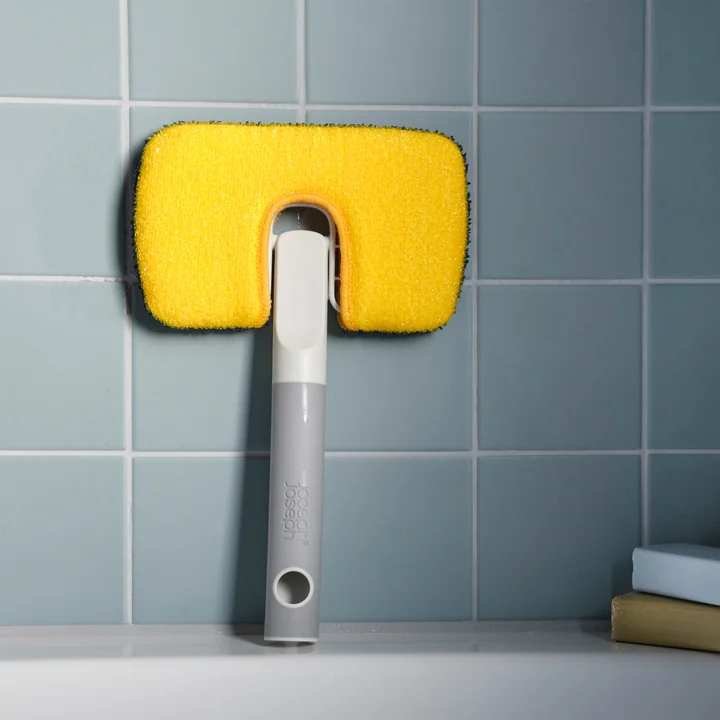 Joseph Joseph - CleanTech 2-in-1 microvezel handwisser, licht steen