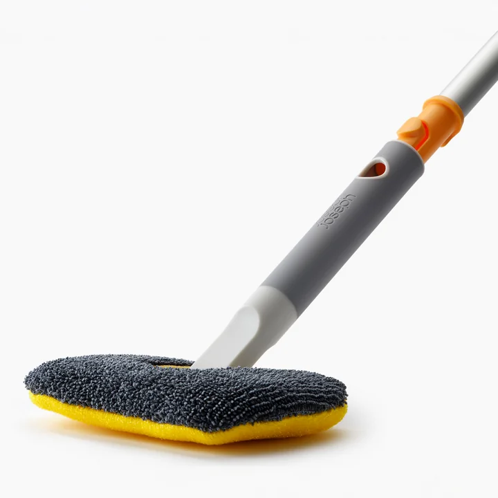 Joseph Joseph - CleanTech 2-in-1 microvezel handwisser, licht steen