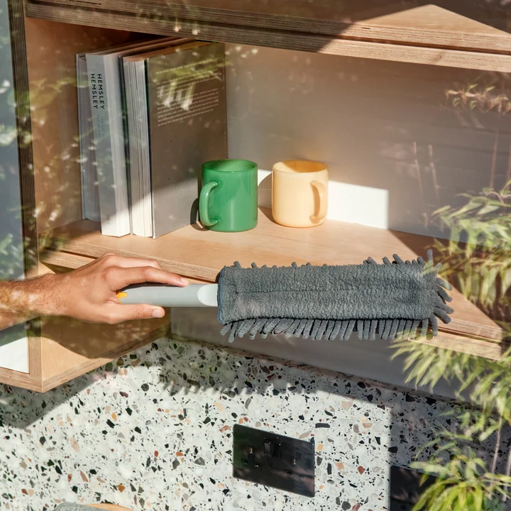 Joseph Joseph - CleanTech 3-in-1 microvezelzwabber, licht stone