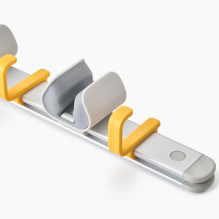 Joseph Joseph - CleanTech muurbeugel voor schoonmaakapparaten, zilver