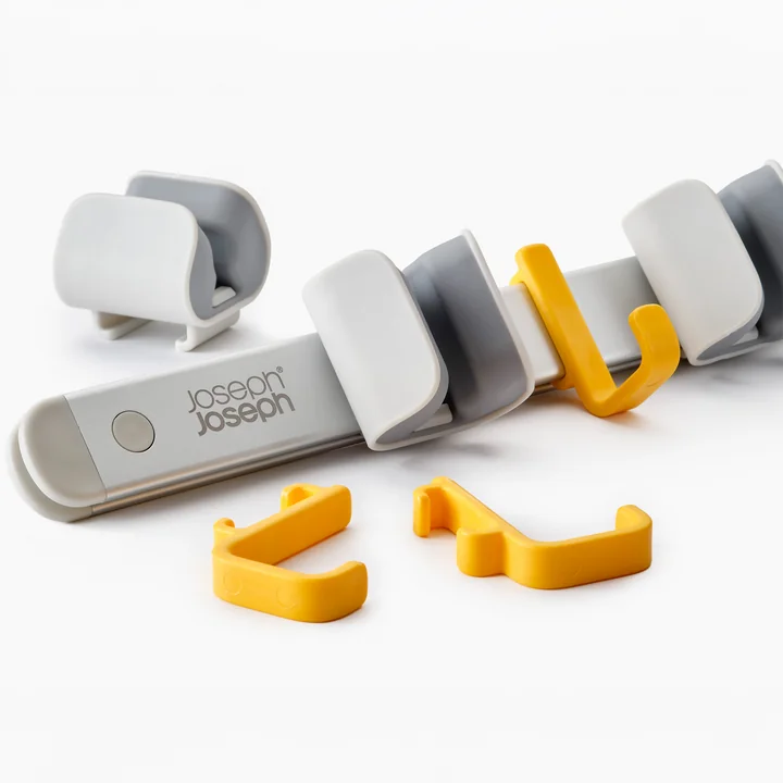 Joseph Joseph - CleanTech muurbeugel voor schoonmaakapparaten, zilver