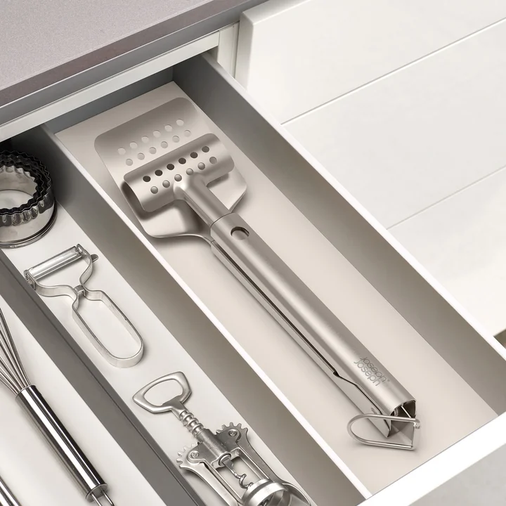 Joseph Joseph - GrillOut Uitschuifbare barbecue draaitang, roestvrij staal