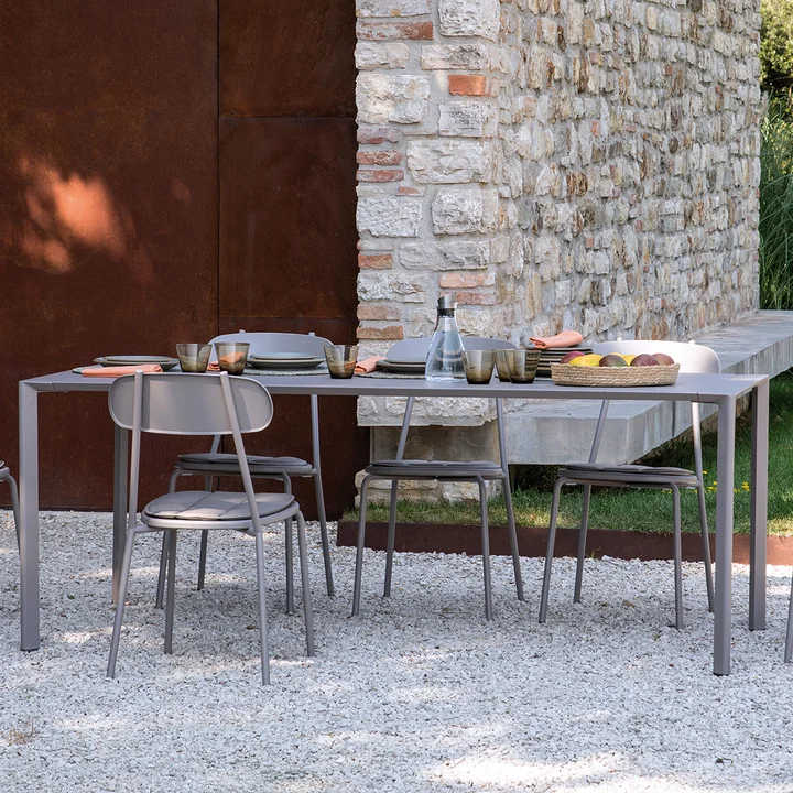 Vermobil - Fox tafel, 90 x 200 cm, taupe