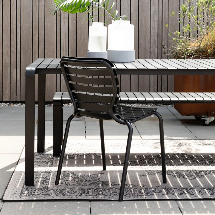 Zuiver - Vondel Tuinstoel, zwart