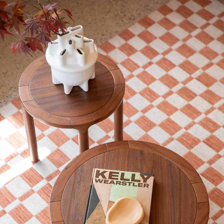 Zuiver - Storm Bijzettafel, walnoot