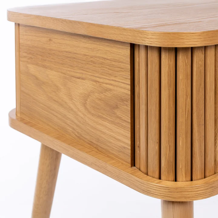 Zuiver - Barbier Bijzettafel, eiken