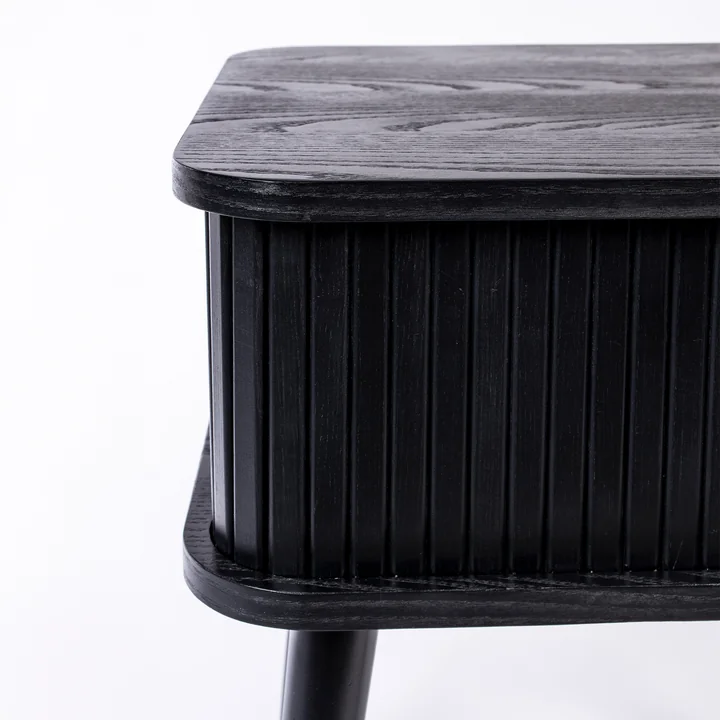 Zuiver - Barbier Bijzettafel, zwart