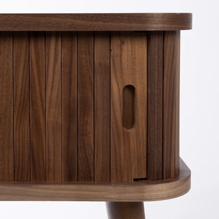 Zuiver - Barbier Bijzettafel, walnoot