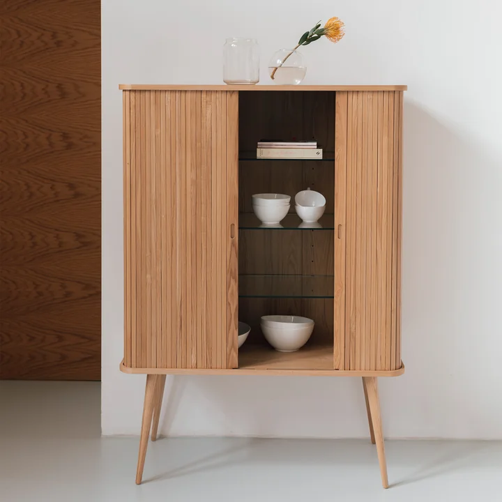 Zuiver - Barbier Hoge plank, essenhout