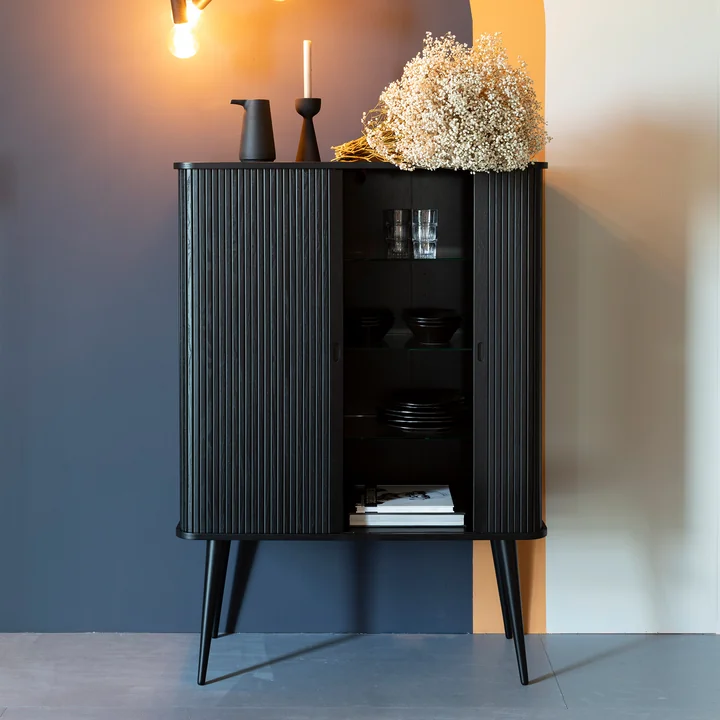 Zuiver - Barbier Hoge plank, zwart