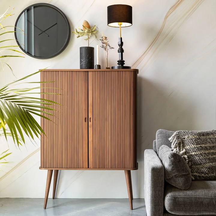 Zuiver - Barbier Hoge plank, walnoot