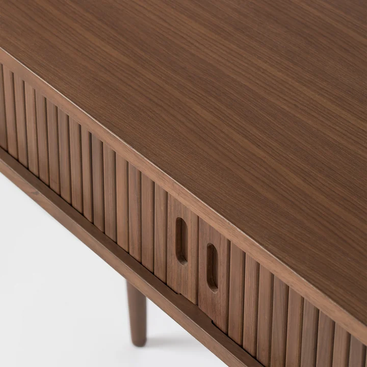 Zuiver - Barbier Console tafel, walnoot