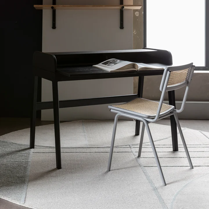 Zuiver - Barbier Bureau, zwart