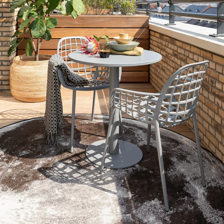 Zuiver - Metsu Bistrotafel, lichtgrijs