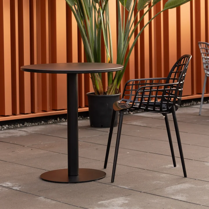 Zuiver - Metsu Bistrotafel, zwart
