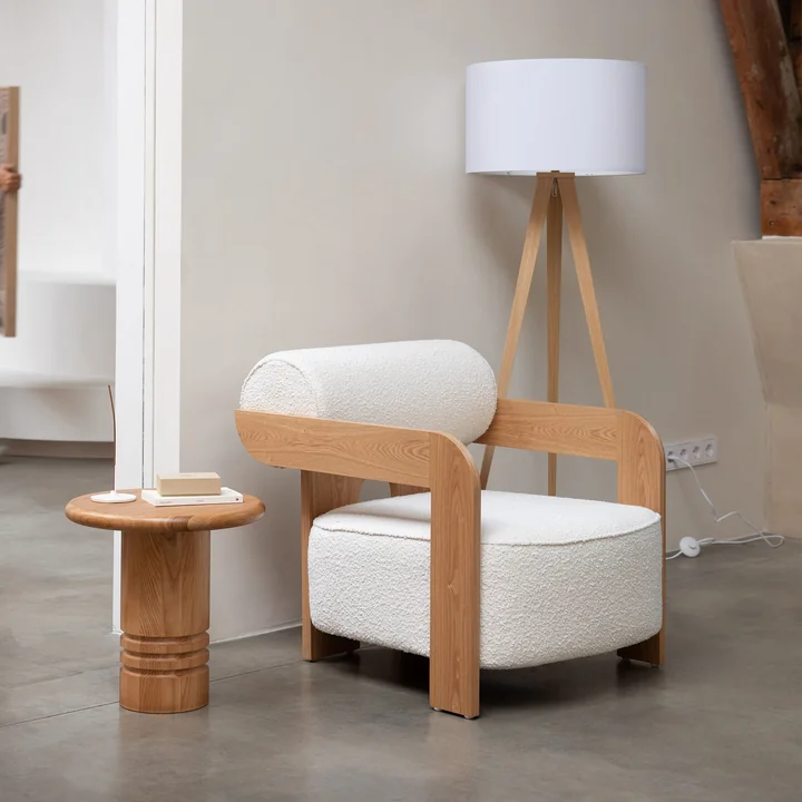 Zuiver - Oolong Loungestoel, beige