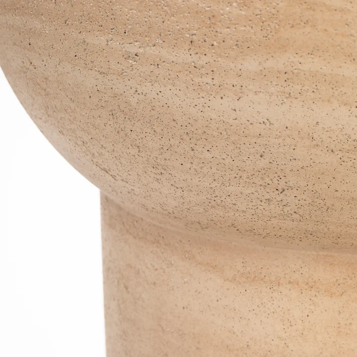 Zuiver - Noble Ovale bijzettafel, beige