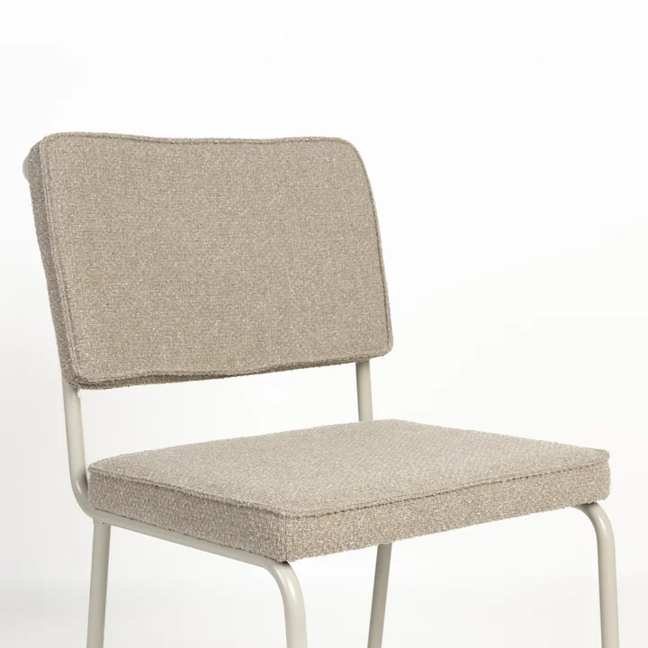 Zuiver - Buddy Gestoffeerde stoel, beige