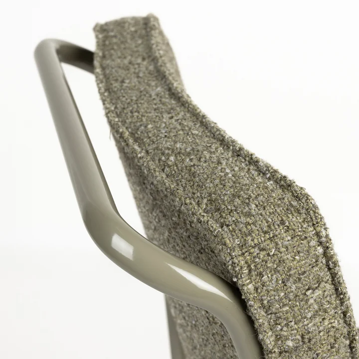 Zuiver - Buddy Beklede stoel, olijfgroen