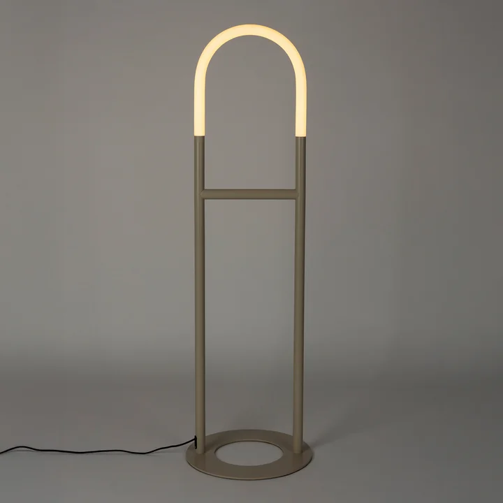Zuiver - Arch LED vloerlamp, beige
