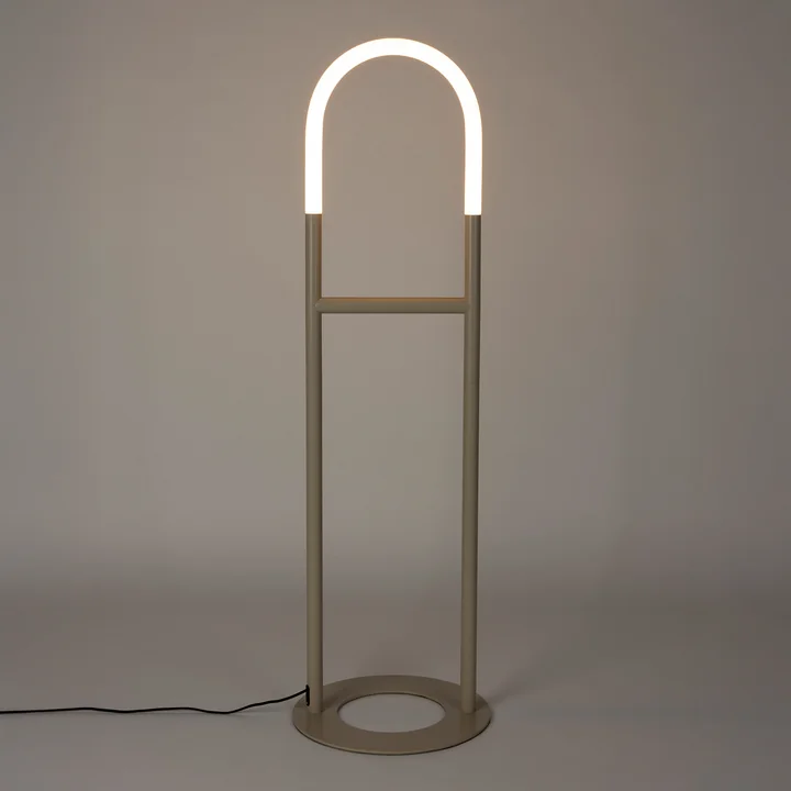 Zuiver - Arch LED vloerlamp, beige