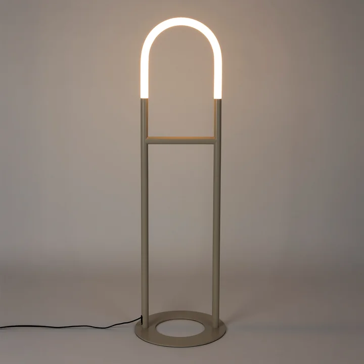 Zuiver - Arch LED vloerlamp, beige