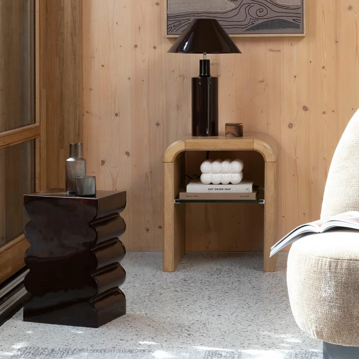 Zuiver - Brave Bijzettafel, eiken