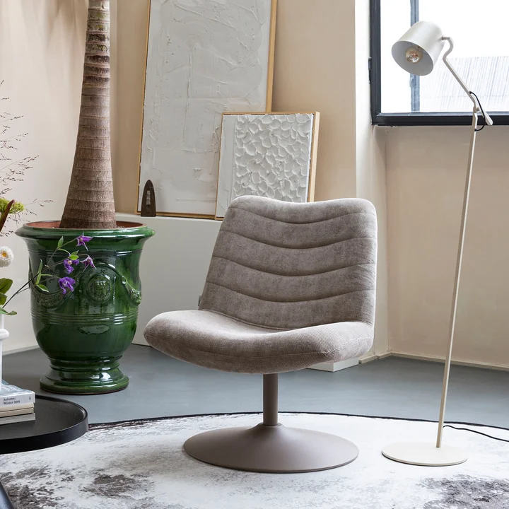 Zuiver - Bubba Loungestoel, beige