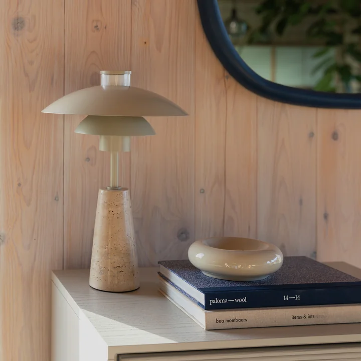 Zuiver - Cole LED tafellamp, beige