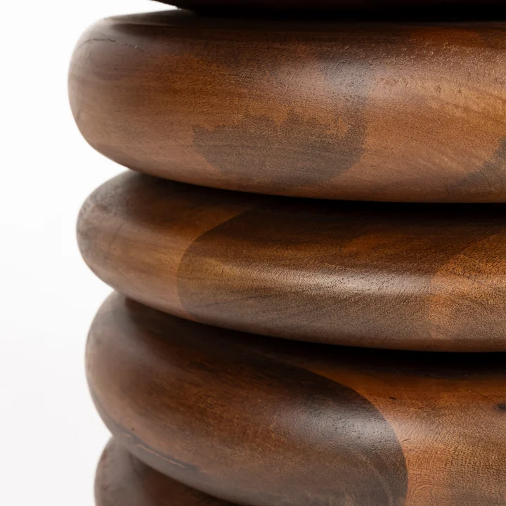 Zuiver - Disc Kruk / bijzettafel, bruin