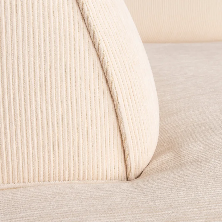 Zuiver - Fat Freddy Rib Hoekbank, naturel