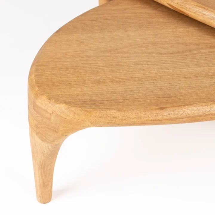 Zuiver - Isla Salontafel, eiken (set van 2)