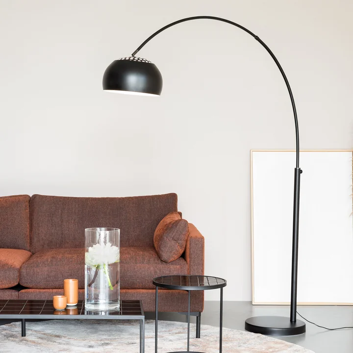 Zuiver - Metal Bow Staande lamp, zwart