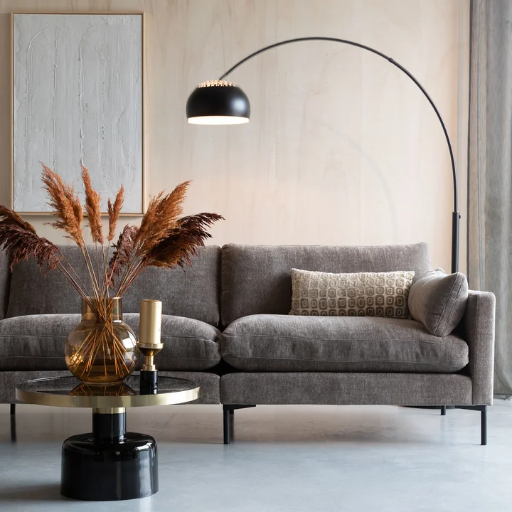 Zuiver - Metal Bow Staande lamp, zwart