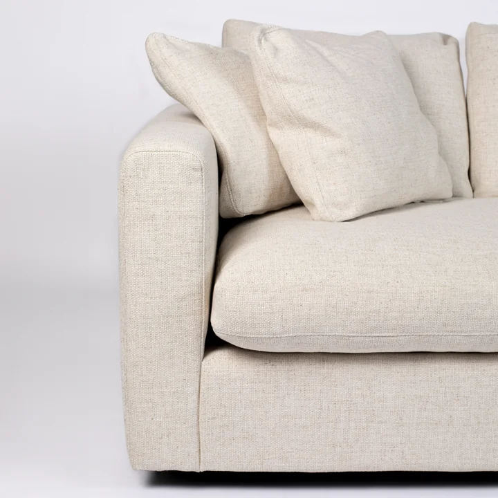 Zuiver - Sense 3-zitsbank, crème