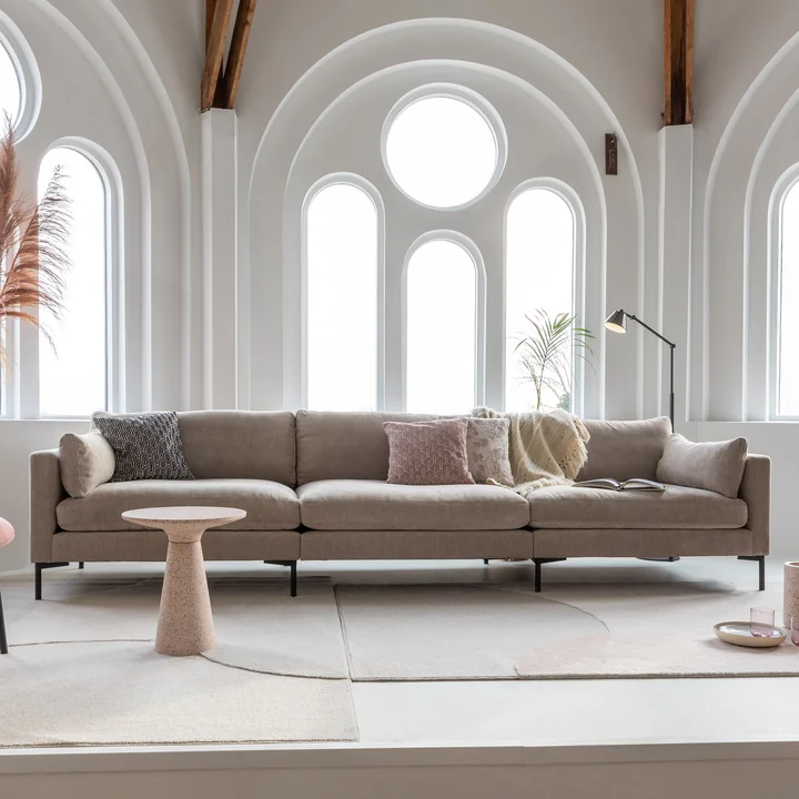 Zuiver - Summer 4,5-zitsbank, latte