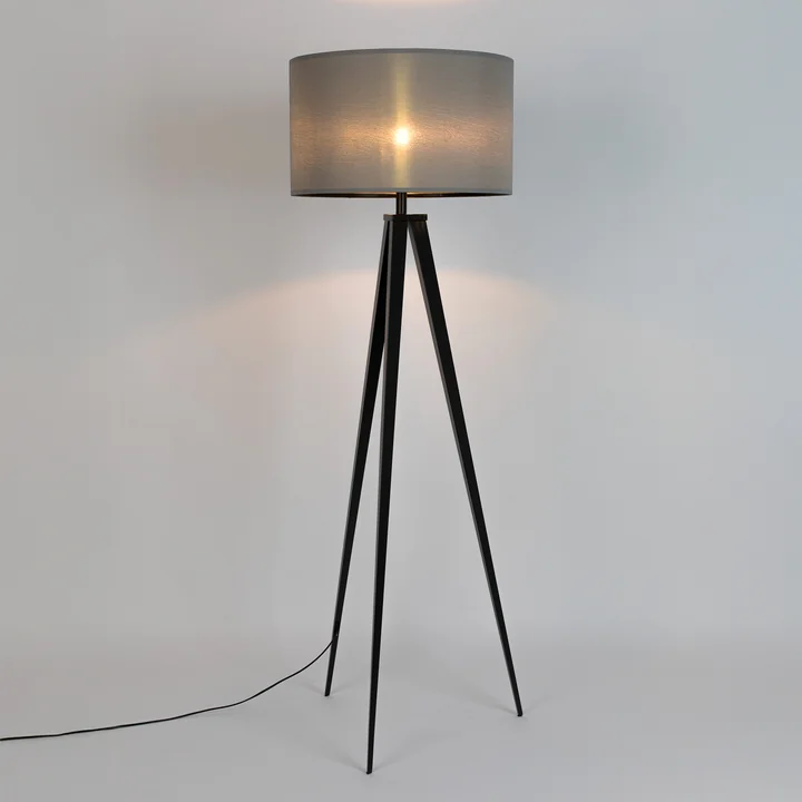 Zuiver - Tripod Staande lamp, zwart/grijs