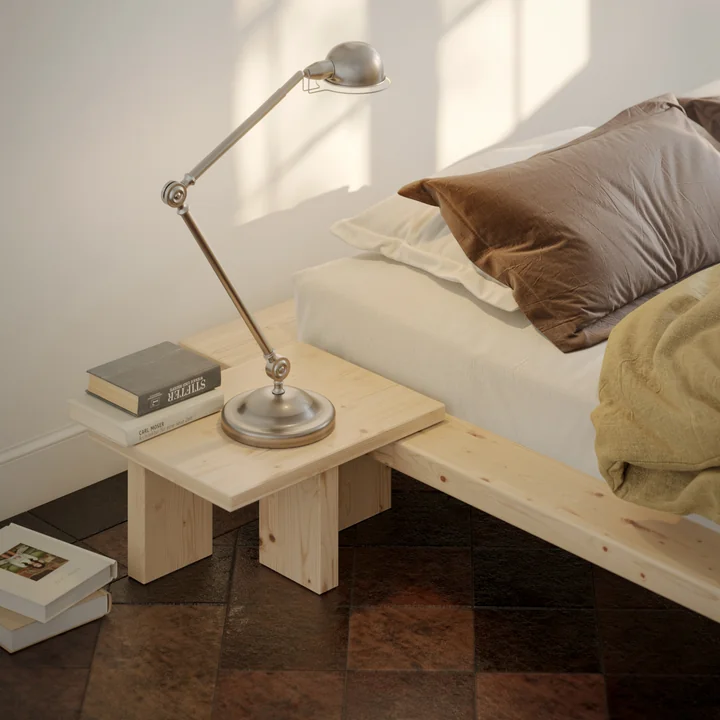 Karup Design - Nachtkastje Japan, 45 x 34 x 23 cm, natuurlijk grenen