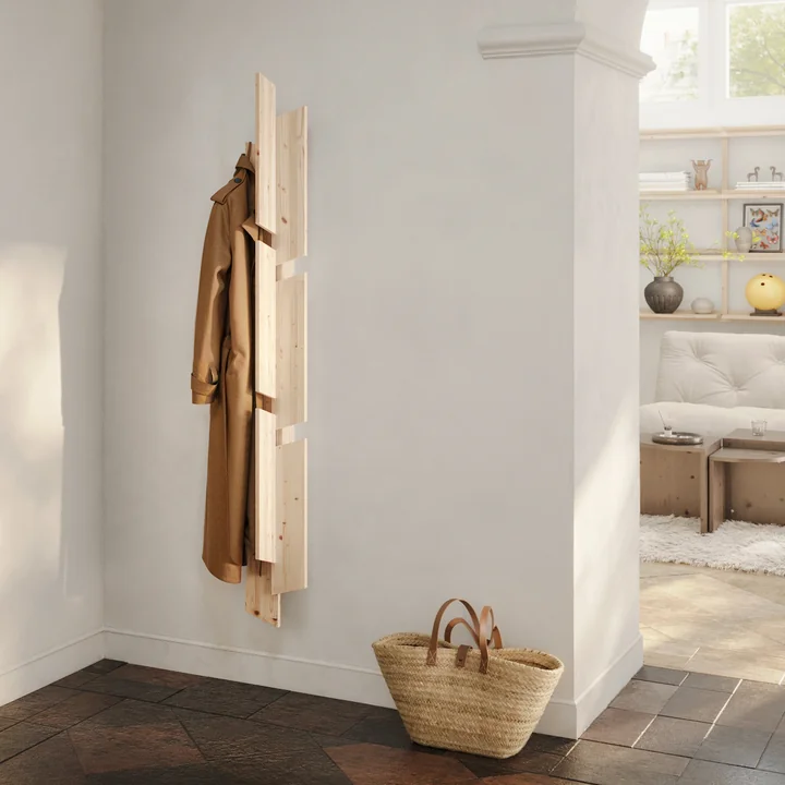 Karup Design - Keeper wandkapstok, h 166 cm, natuurlijk grenen